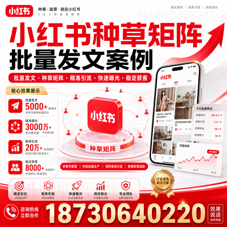 忻州小红书种草矩阵批量发文案例